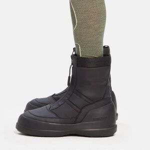 Moon Boot Black Winter Boots